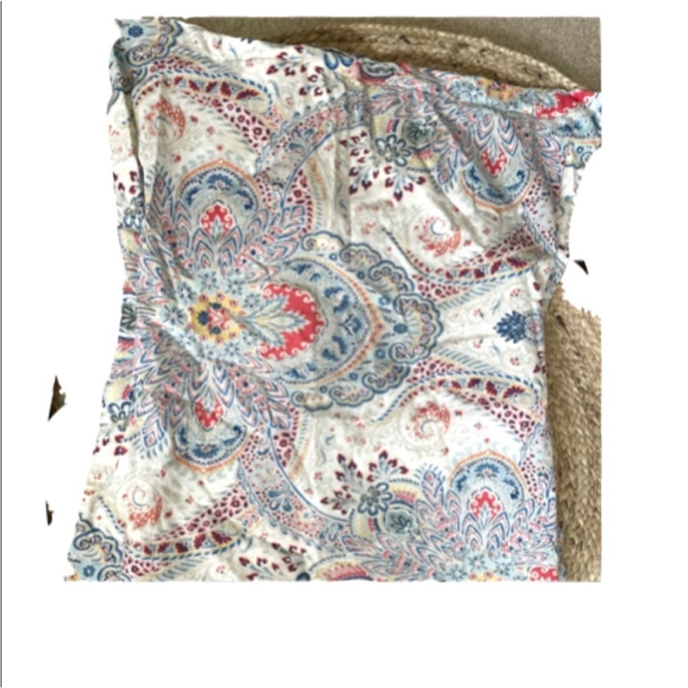 Ralph Lauren paisley standard pillow case  cover